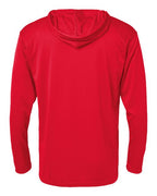 Badger Unisex B-Core Hooded Long Sleeve T-Shirt 4105