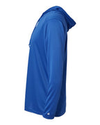 Badger Unisex B-Core Hooded Long Sleeve T-Shirt 4105