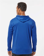 Badger Unisex B-Core Hooded Long Sleeve T-Shirt 4105