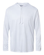 Badger Unisex B-Core Hooded Long Sleeve T-Shirt 4105