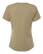 BELLA + CANVAS Women's Relaxed Heather CVC V-Neck Tee 6405CVC