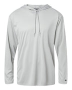 Badger Unisex B-Core Hooded Long Sleeve T-Shirt 4105