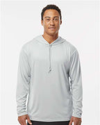 Badger Unisex B-Core Hooded Long Sleeve T-Shirt 4105