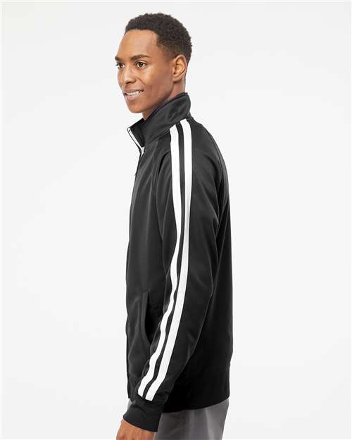 Independent Trading Co. Men's Lightweight Poly-Tech Full-Zip Track Jacket EXP70PTZ