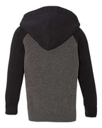 Independent Trading Co. Toddler Special Blend Hooded Raglan Sweatshirt PRM10TSB