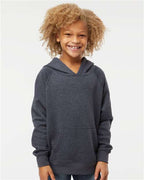 Independent Trading Co. Youth Lightweight Special Blend Raglan Hooded Sweatshirt PRM15YSB