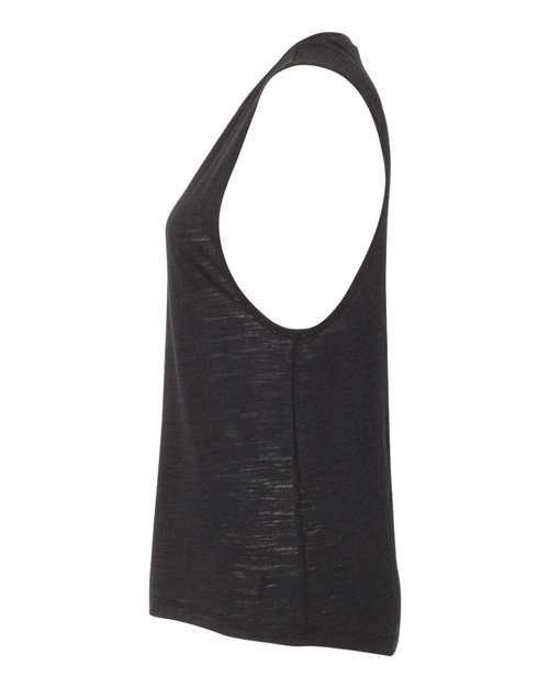 BELLA + CANVAS Women's Flowy Scoop Muscle Tank 8803