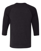 BELLA + CANVAS Unisex Three-Quarter Sleeve Baseball Tee 3200