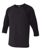 BELLA + CANVAS Unisex Three-Quarter Sleeve Baseball Tee 3200