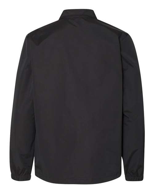 Independent Trading Co. Men's Water-Resistant Windbreaker Coach’s Jacket EXP99CNB