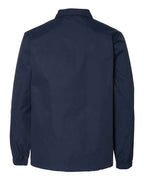 Independent Trading Co. Men's Water-Resistant Windbreaker Coach’s Jacket EXP99CNB