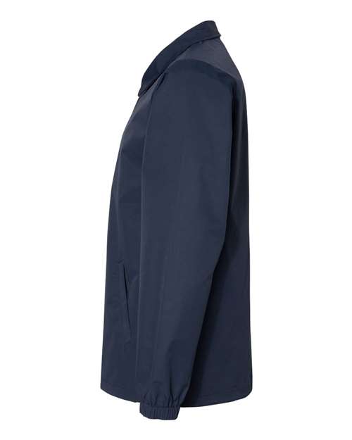 Independent Trading Co. Men's Water-Resistant Windbreaker Coach’s Jacket EXP99CNB