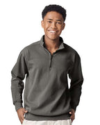 Comfort Colors Unisex Garment-Dyed Quarter-Zip Sweatshirt 1580