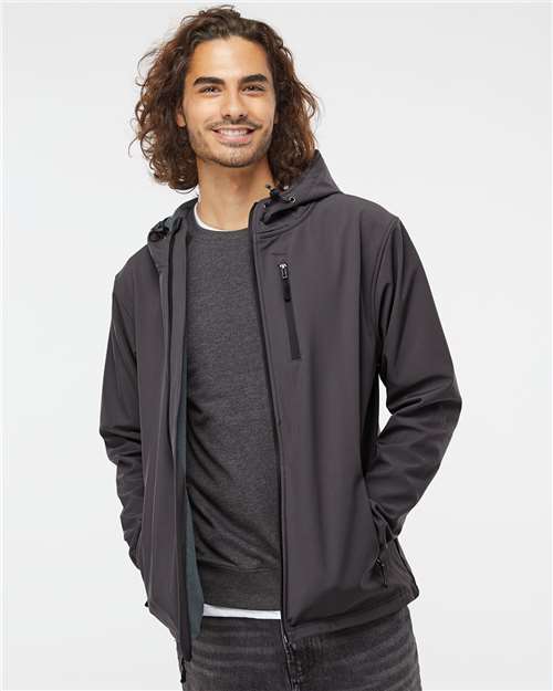 Independent Trading Co. Men's Poly-Tech Soft Shell Jacket EXP35SSZ