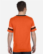 Augusta Sportswear V-Neck Jersey with Striped Sleeves 360