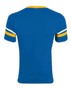 Augusta Sportswear V-Neck Jersey with Striped Sleeves 360