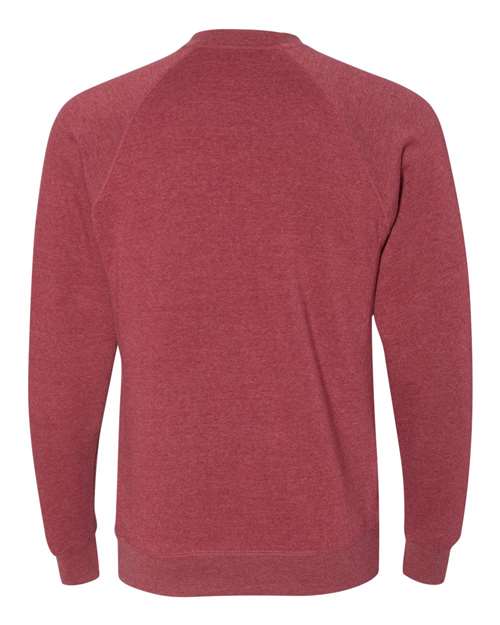 Independent Trading Co. Unisex Special Blend Raglan Crewneck Sweatshirt PRM30SBC