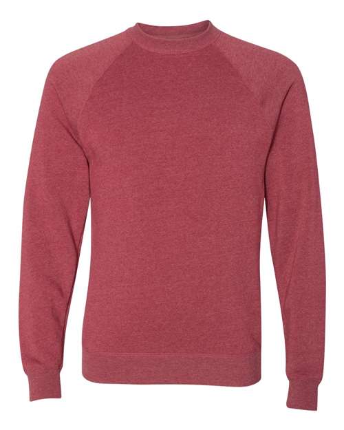Independent Trading Co. Unisex Special Blend Raglan Crewneck Sweatshirt PRM30SBC