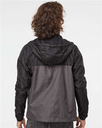 Independent Trading Co. Men's Lightweight Windbreaker Full-Zip Jacket EXP54LWZ