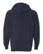 Independent Trading Co. Unisex Special Blend Raglan Full-Zip Hooded Sweatshirt PRM33SBZ