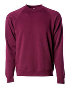 Independent Trading Co. Unisex Special Blend Raglan Crewneck Sweatshirt PRM30SBC