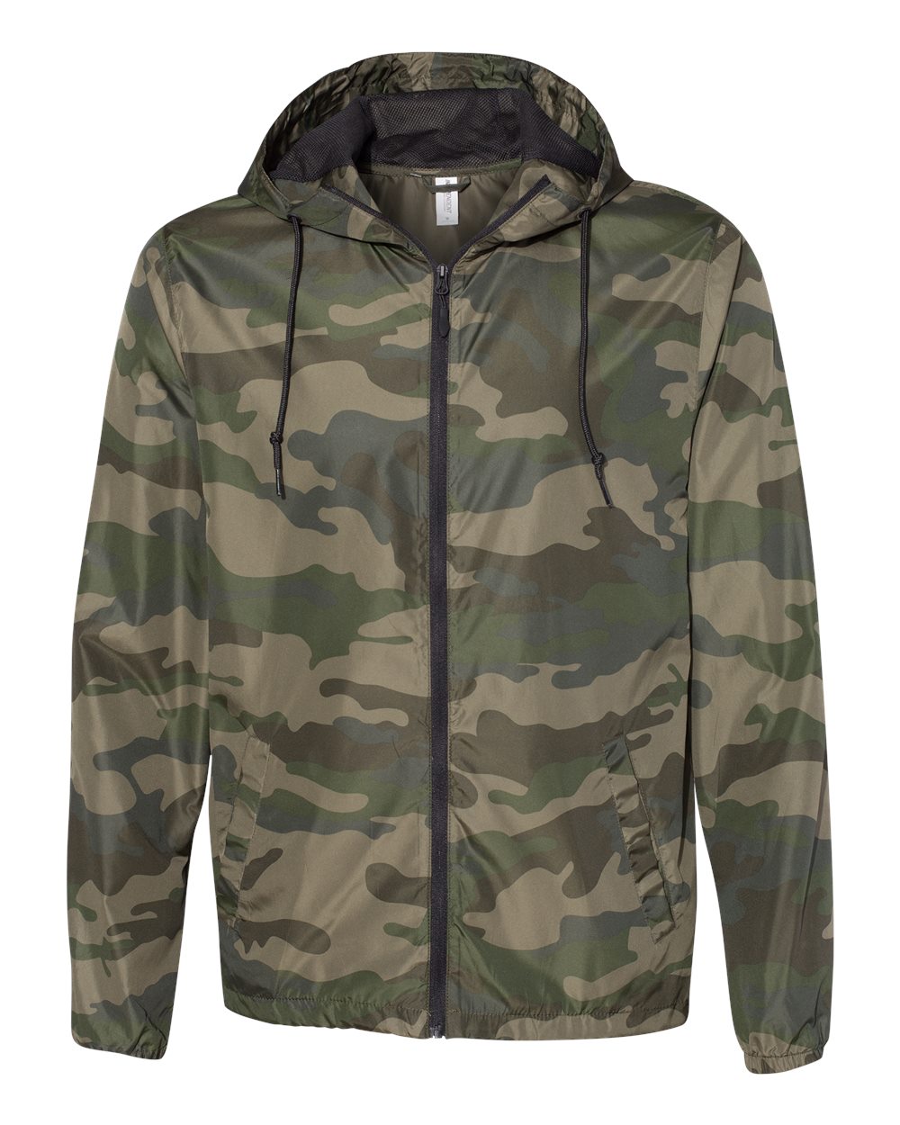 Men's Lightweight Windbreaker Full-Zip Jacket