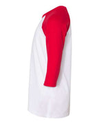 BELLA + CANVAS Youth Three-Quarter Sleeve Baseball Tee 3200Y