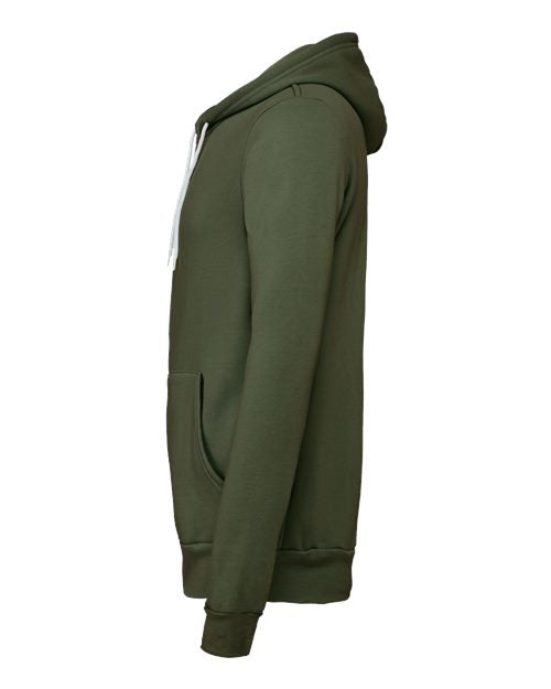 BELLA + CANVAS Unisex Sponge Fleece Full-Zip Hoodie Sweatshirt 3739