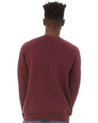 BELLA + CANVAS Unisex Sponge Fleece Raglan Crewneck Sweatshirt 3901