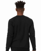 BELLA + CANVAS Unisex Sponge Fleece Raglan Crewneck Sweatshirt 3901