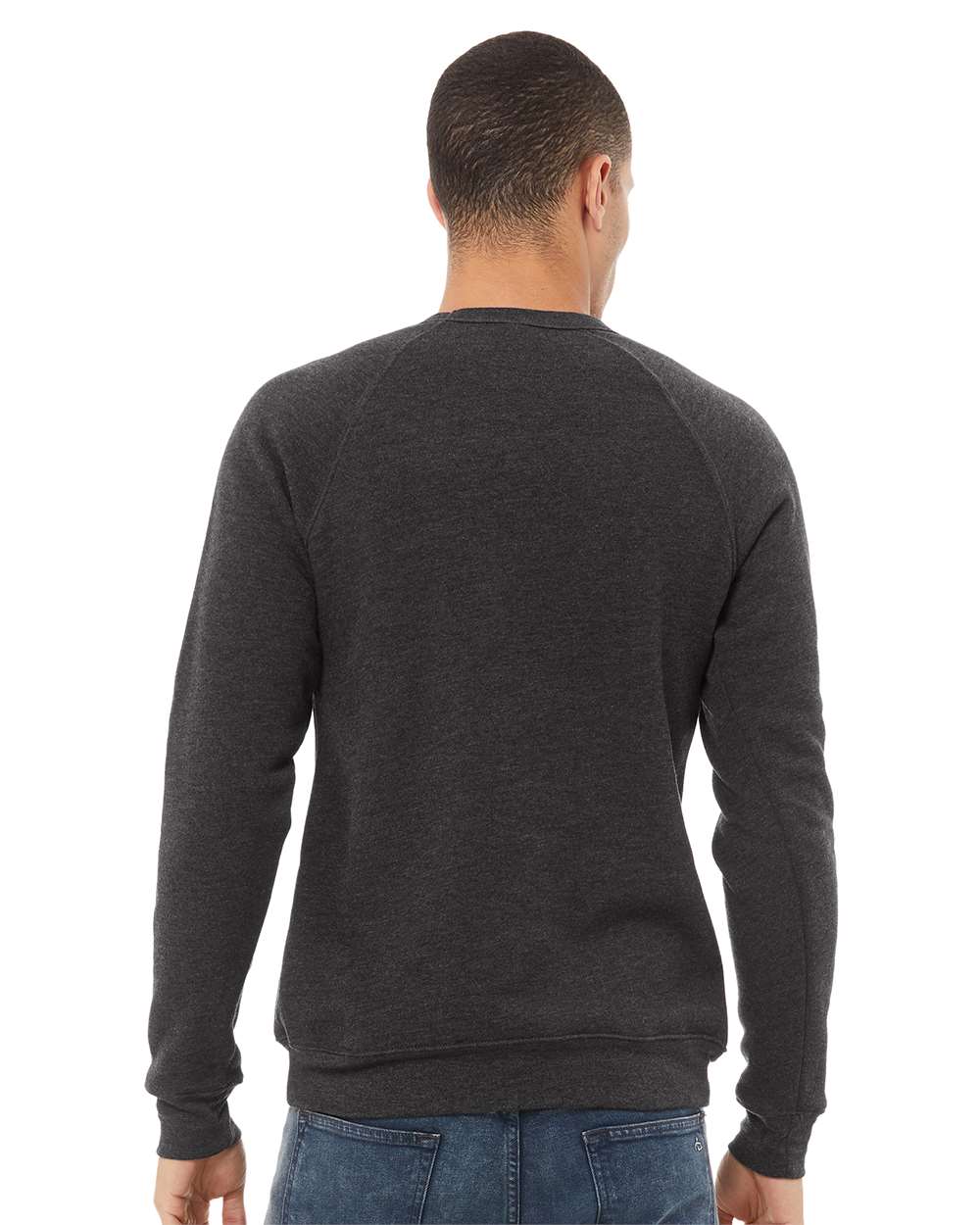 Custom Unisex Sponge Fleece Raglan Crewneck Sweatshirt – Add Your Logo or Design