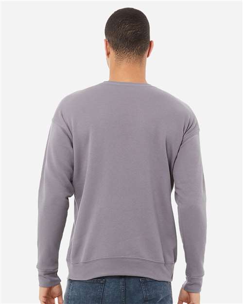 BELLA + CANVAS Unisex Sponge Fleece Drop Shoulder Crewneck Sweatshirt 3945