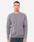 BELLA + CANVAS Unisex Sponge Fleece Drop Shoulder Crewneck Sweatshirt 3945