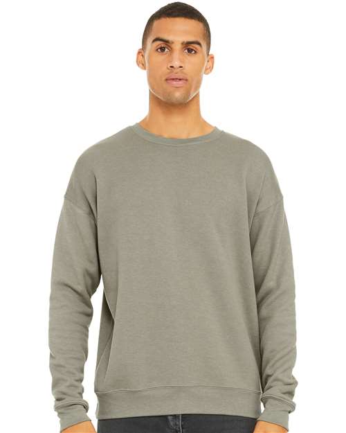 BELLA + CANVAS Unisex Sponge Fleece Drop Shoulder Crewneck Sweatshirt 3945
