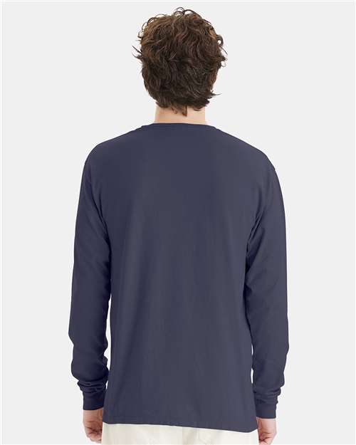 ComfortWash by Hanes Unisex Garment-Dyed Long Sleeve T-Shirt GDH200