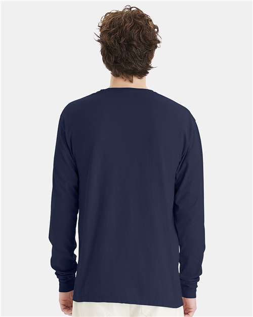 ComfortWash by Hanes Unisex Garment-Dyed Long Sleeve T-Shirt GDH200