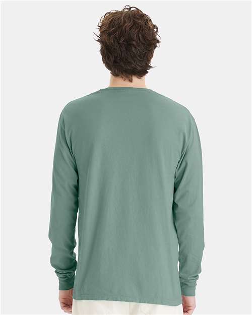 ComfortWash by Hanes Unisex Garment-Dyed Long Sleeve T-Shirt GDH200