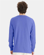ComfortWash by Hanes Unisex Garment-Dyed Long Sleeve T-Shirt GDH200