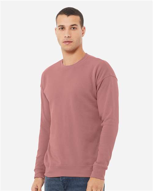 BELLA + CANVAS Unisex Sponge Fleece Drop Shoulder Crewneck Sweatshirt 3945