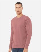 BELLA + CANVAS Unisex Sponge Fleece Drop Shoulder Crewneck Sweatshirt 3945