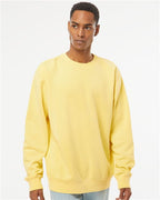 Independent Trading Co. Unisex Midweight Pigment-Dyed Crewneck Sweatshirt PRM3500