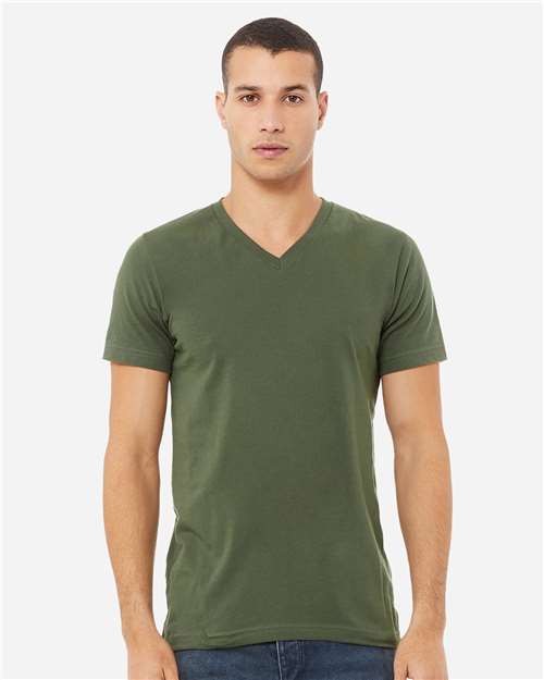 BELLA + CANVAS Unisex Jersey V-Neck Tee 3005