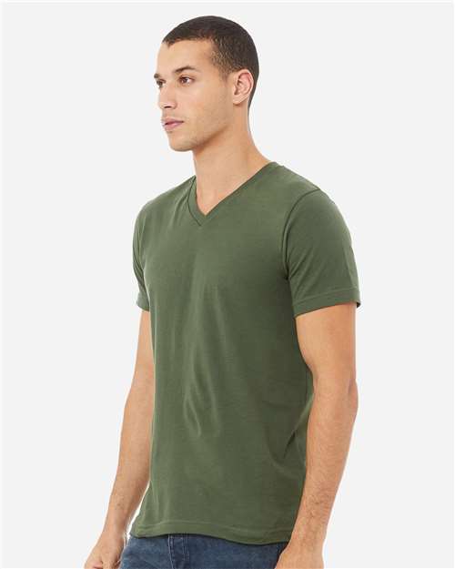 BELLA + CANVAS Unisex Jersey V-Neck Tee 3005