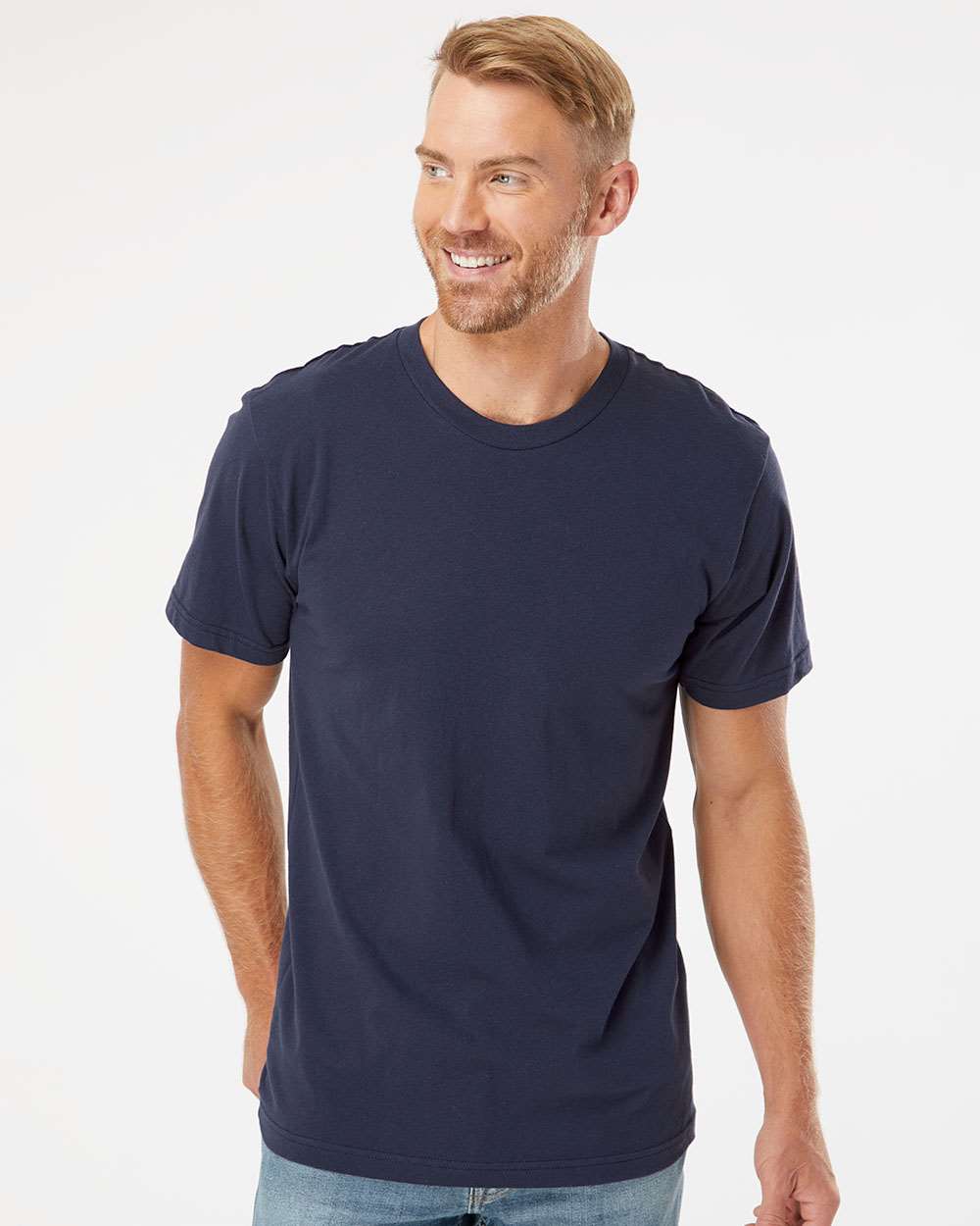 Custom Fine Jersey Cotton T-Shirt – Add Your Logo or Design