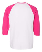 Gildan Unisex Heavy Cotton™ Raglan Three-Quarter Sleeve T-Shirt 5700
