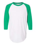 Augusta Sportswear Unisex Three-Quarter Raglan Sleeve Baseball Jersey T-Shirt 4420