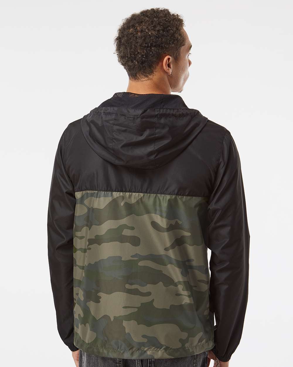 Men's Lightweight Windbreaker Full-Zip Jacket