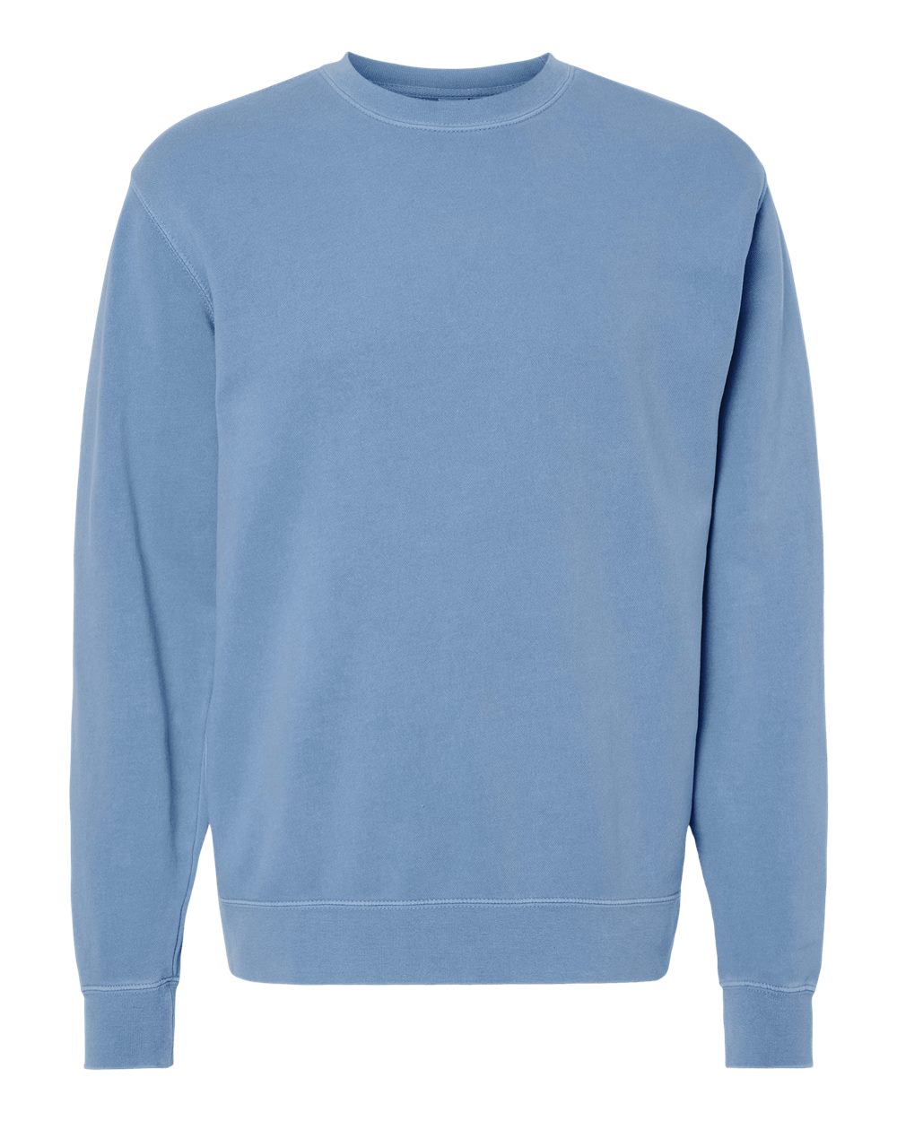 Custom Midweight Pigment-Dyed Crewneck Sweatshirt – Add Your Logo or Design