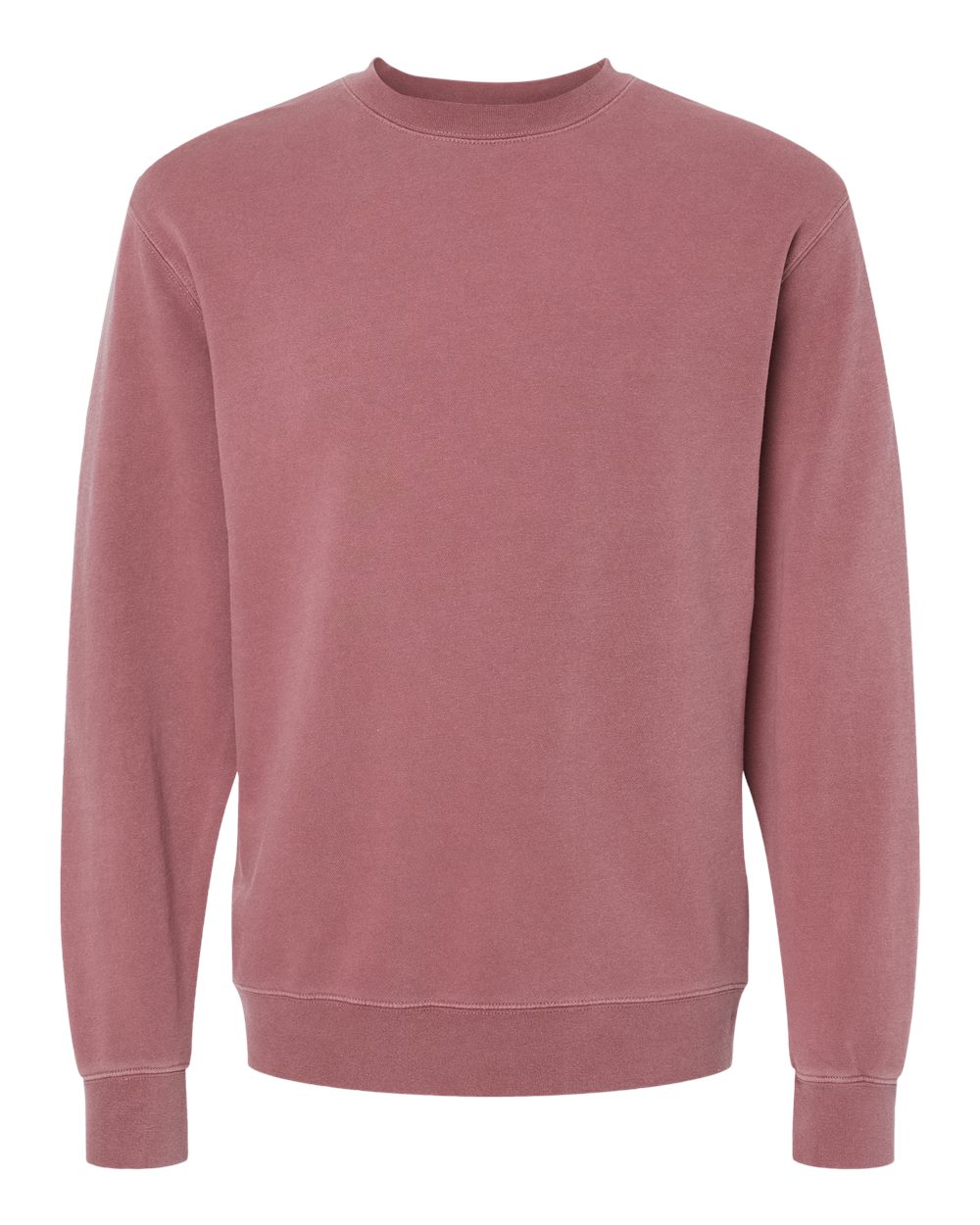 Custom Midweight Pigment-Dyed Crewneck Sweatshirt – Add Your Logo or Design