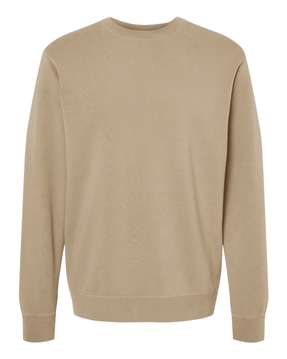 Custom Midweight Pigment-Dyed Crewneck Sweatshirt – Add Your Logo or Design
